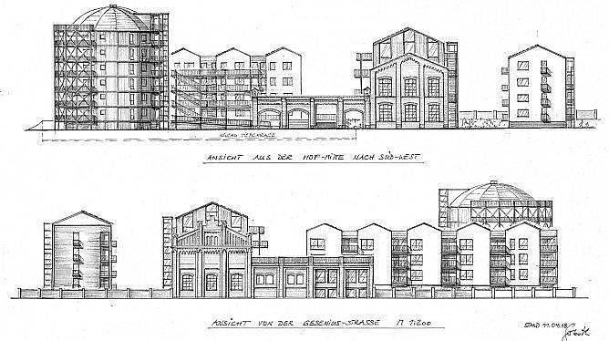 So k&ouml;nnte es mit Wohnbauten nach den Vorstellungen des Landrates einmal aussehen.