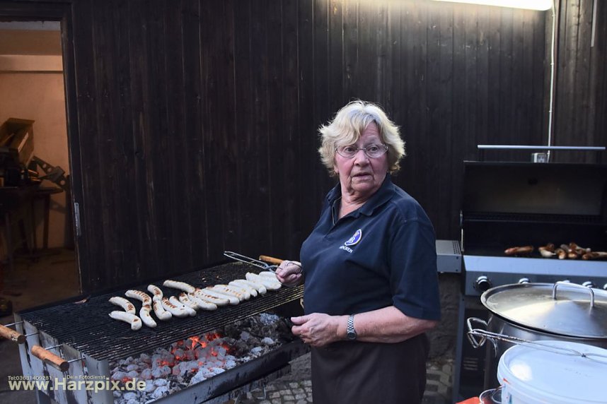 Osterfeuer in NDH Salza