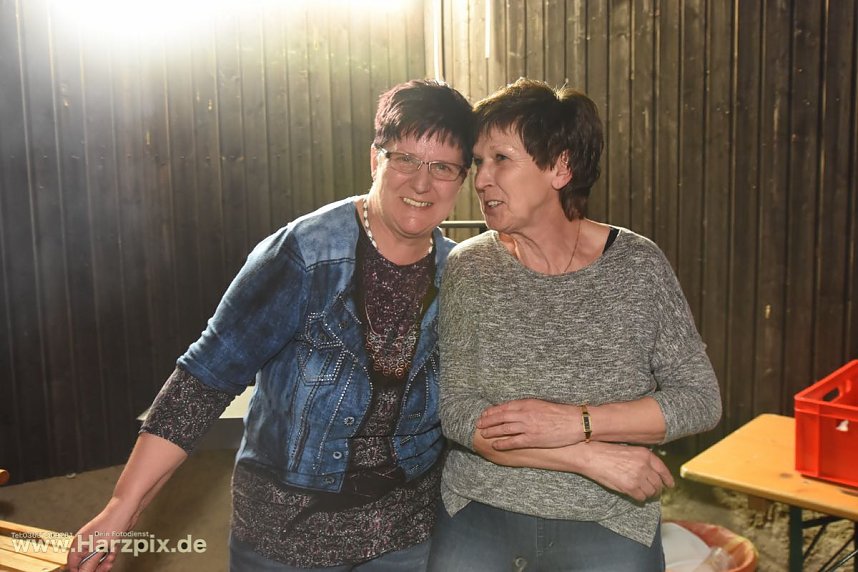 Osterfeuer in NDH Salza