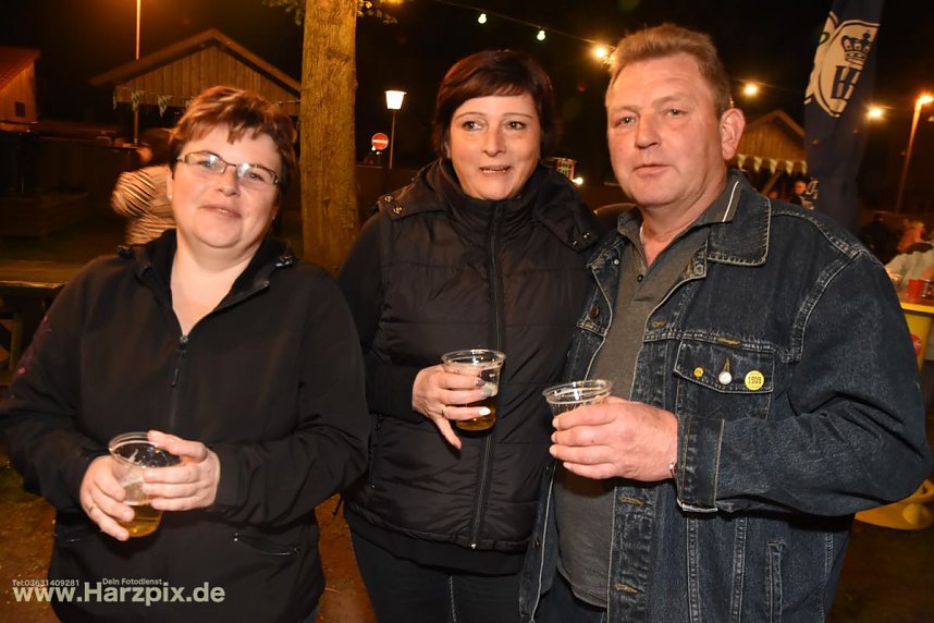 Osterfeuer in NDH Salza