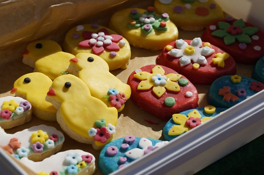 Ostereiersuche auf der Ebersburg