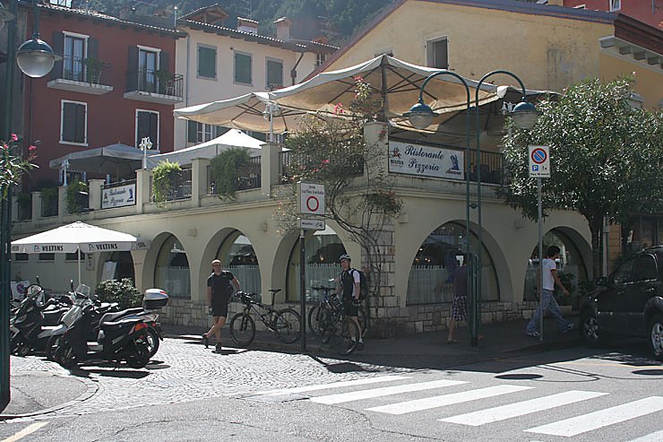 Unser Hotel in Riva.