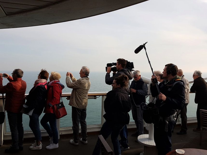 In England angekommen