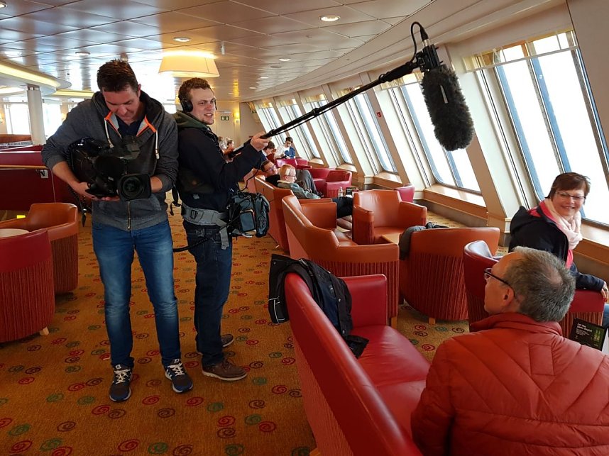 In England angekommen