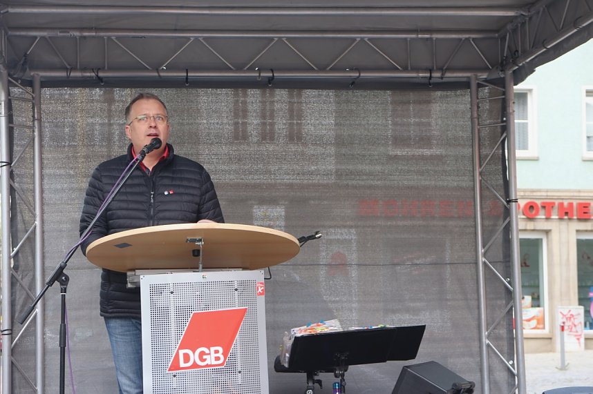 1. Mai auf dem Nordh&auml;user Rathausplatz