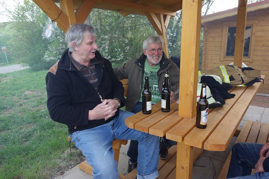 Maibaum in Herreden gesetzt