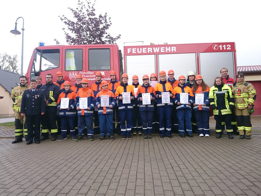 Leistungspr&uuml;fung der Jugendfeuerwehren