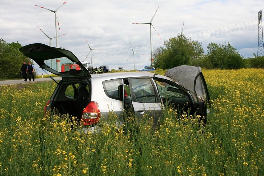 Schwerer Unfall auf der B4