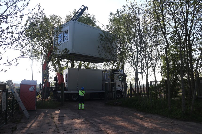 Containergeb&auml;ude f&uuml;r das Tierheim Nordhausen