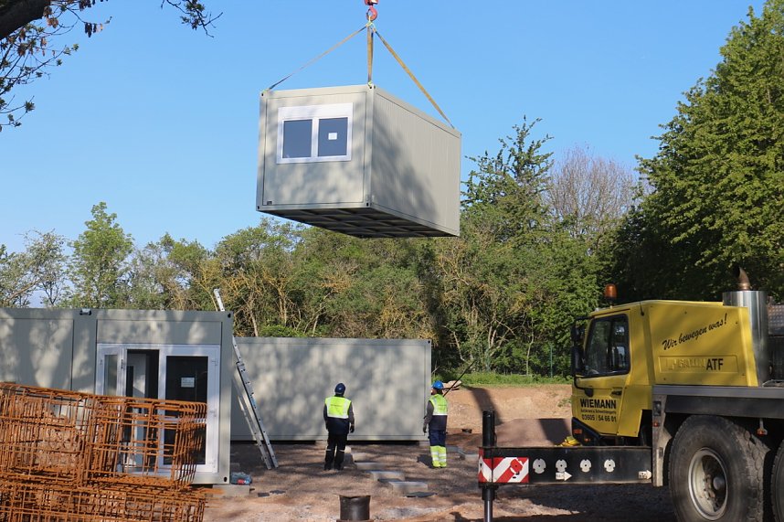 Containergeb&auml;ude f&uuml;r das Tierheim Nordhausen
