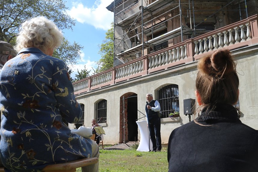 Eine &Auml;ra geht zu Ende - Gisela Hartmann wurde heute als Vorsitzende der B&uuml;rgerstiftung Park Hohenrode verabschiedet