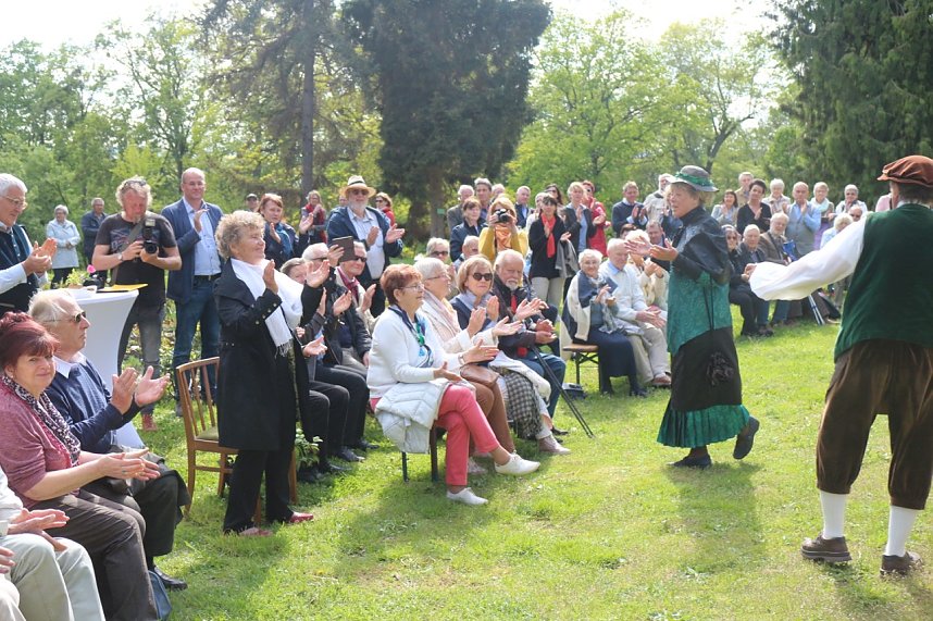 Eine &Auml;ra geht zu Ende - Gisela Hartmann wurde heute als Vorsitzende der B&uuml;rgerstiftung Park Hohenrode verabschiedet