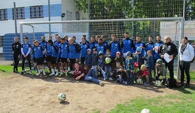 Die Spatzen zu Gast bei Wacker