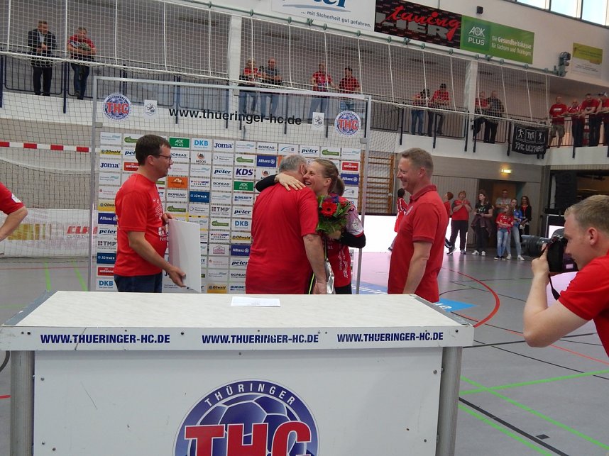 Emotionaler Saisonabschluss in der Wiedigsburghalle