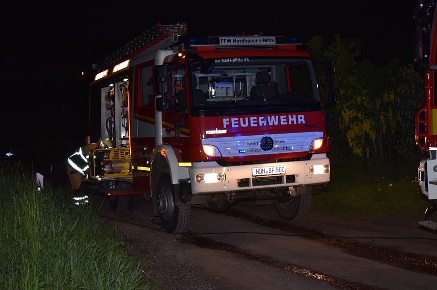 Gartenlaube abgebrannt