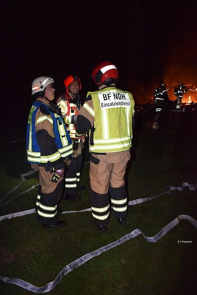 Gartenlaube abgebrannt