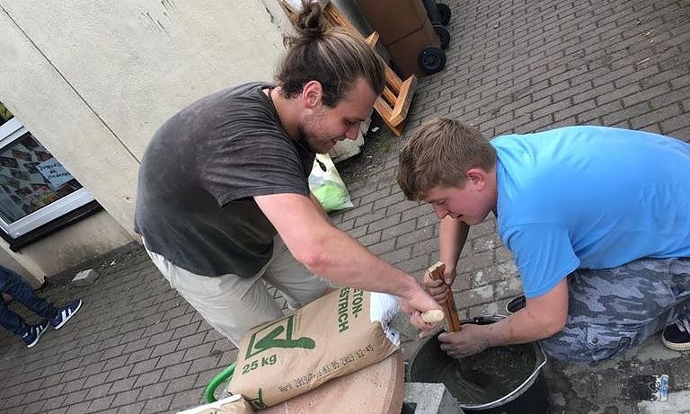 Gemeinsam gearbeitet und gefeiert