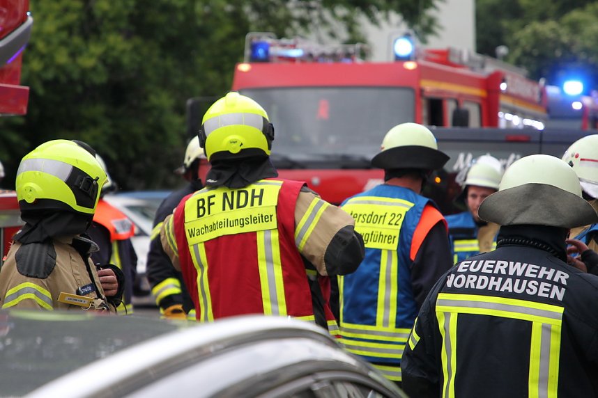 Feuerwehreinsatz Am Sand