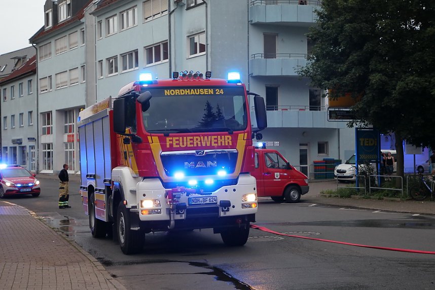 Feuerwehreinsatz Am Sand