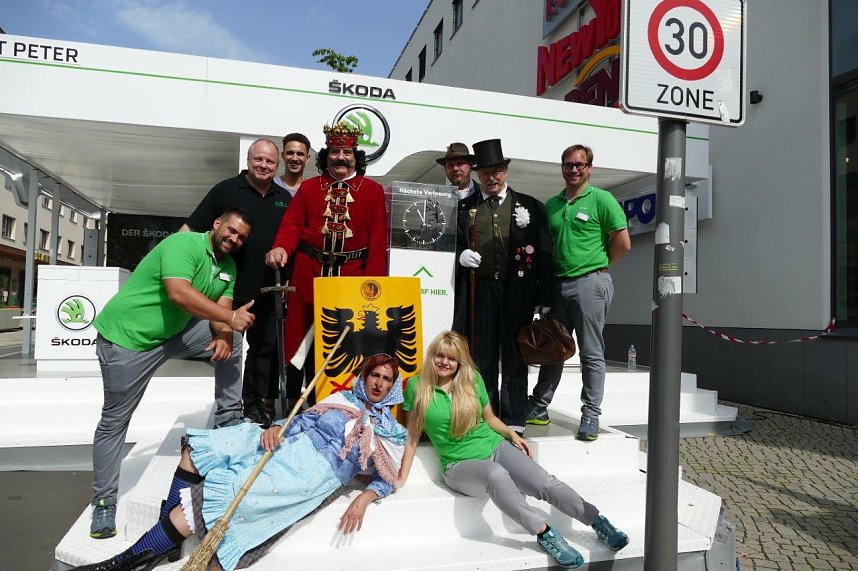Skoda-Roadshow mit neuester Flotte und Attraktionen f&uuml;r Gro&szlig; und Klein
