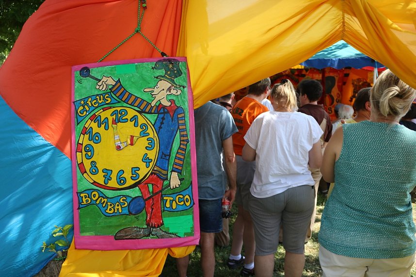 Der Circus Bombastico war heute zu Gast bei der Nordth&uuml;ringer Lebenshilfe