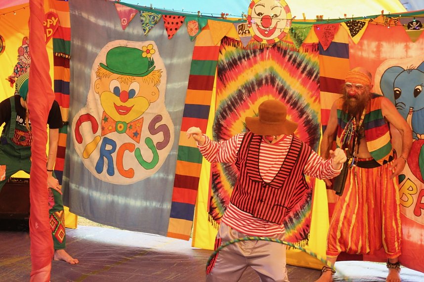 Der Circus Bombastico war heute zu Gast bei der Nordth&uuml;ringer Lebenshilfe