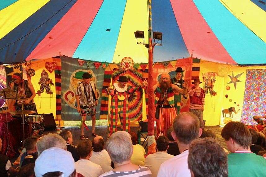 Der Circus Bombastico war heute zu Gast bei der Nordth&uuml;ringer Lebenshilfe