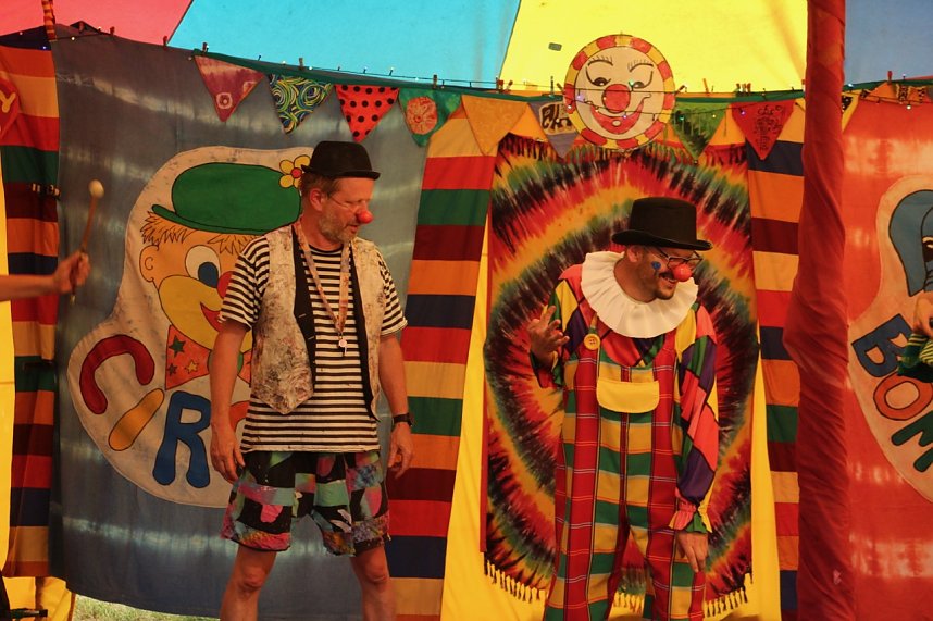 Der Circus Bombastico war heute zu Gast bei der Nordth&uuml;ringer Lebenshilfe