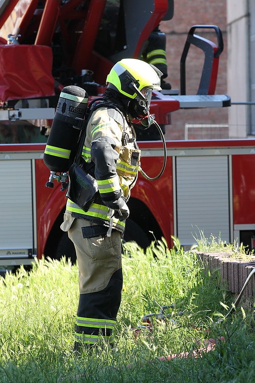 Einsatz in der Langen Stra&szlig;e