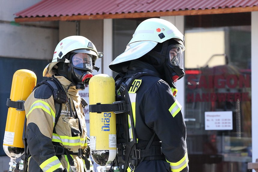 Einsatz in der Langen Stra&szlig;e