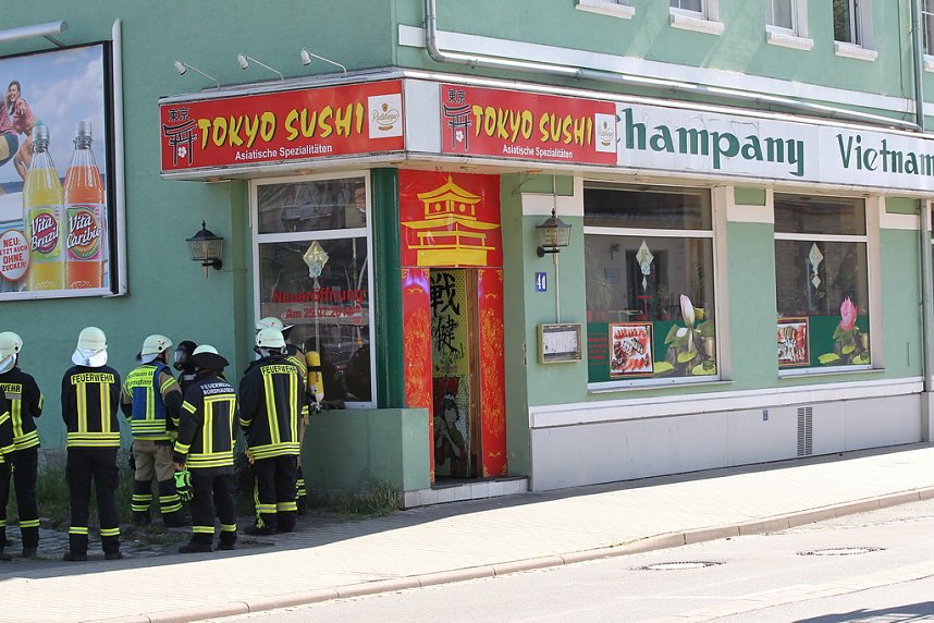 Einsatz in der Langen Stra&szlig;e