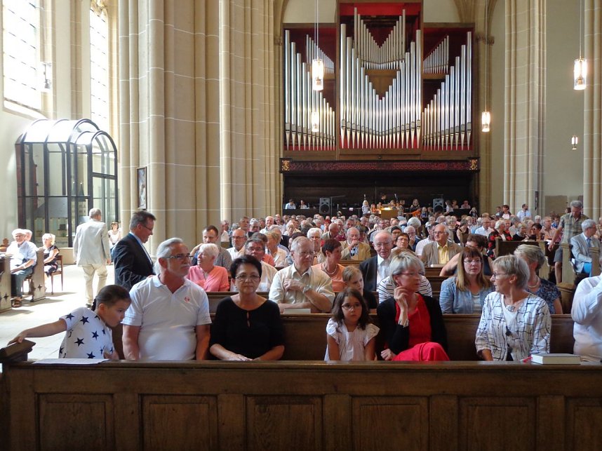 Festliche Abschiedsfeier f&uuml;r Richard Hentrich im Nordh&auml;user Dom