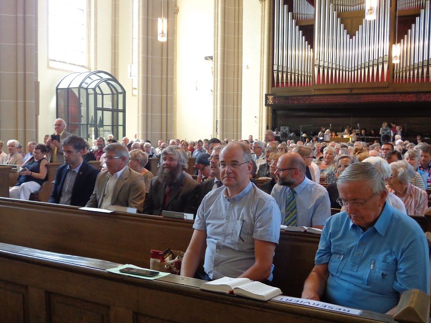 Festliche Abschiedsfeier f&uuml;r Richard Hentrich im Nordh&auml;user Dom