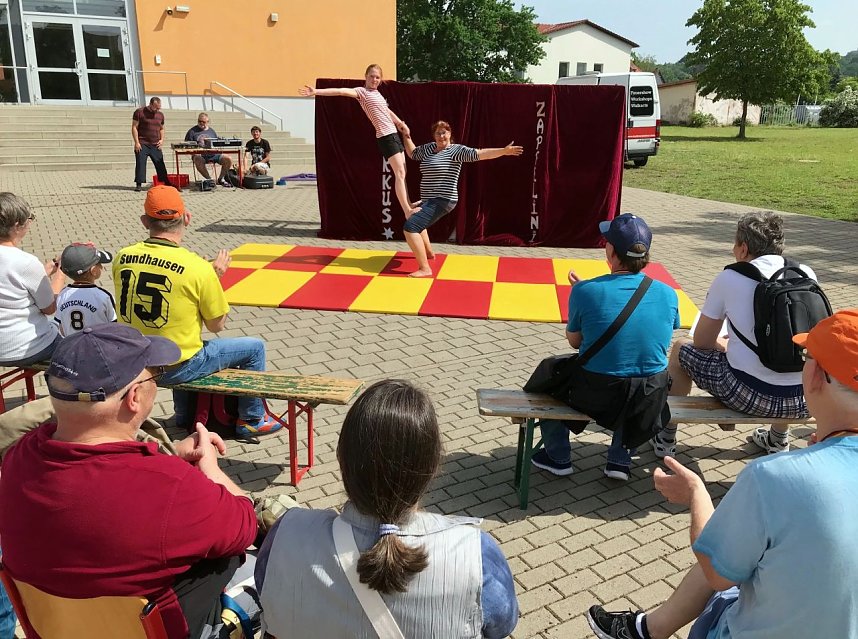 Zw&ouml;lf Stationen gab es bei den 35. Sportspielen f&uuml;r Menschen mit Behinderung und dem 30. Lebenshilfefest zu absolvieren