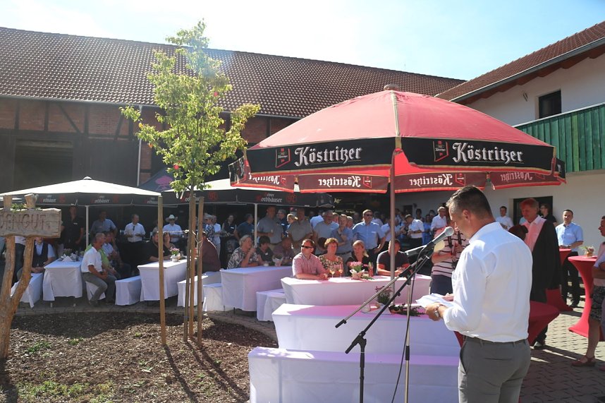 Der Nordth&uuml;ringer Unternehmerverband feierte heute sein Sommerfest auf dem Lindengut in Gudersleben