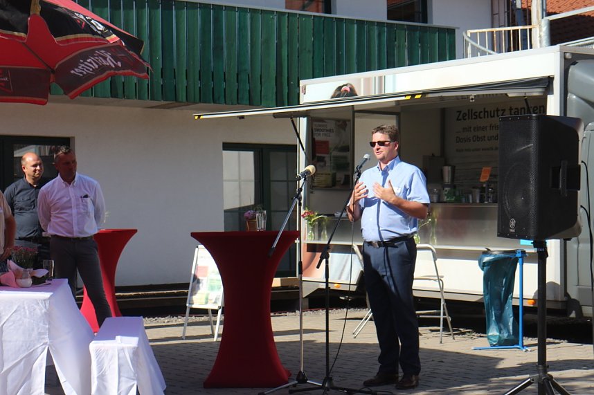 Der Nordth&uuml;ringer Unternehmerverband feierte heute sein Sommerfest auf dem Lindengut in Gudersleben