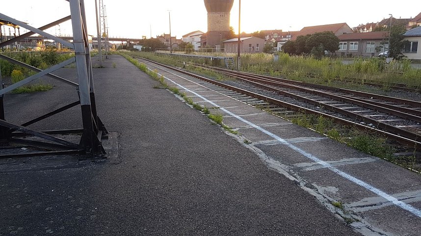 Beobachtungen am Gleis zwischen Ellrich und Nordhausen