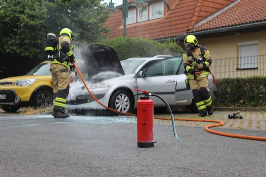 Rauch aus dem Motorraum