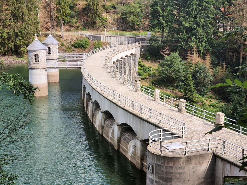 Peter Blei an der Neust&auml;dter Talsperre