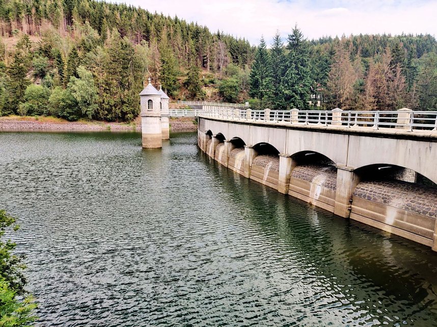 Peter Blei an der Neust&auml;dter Talsperre