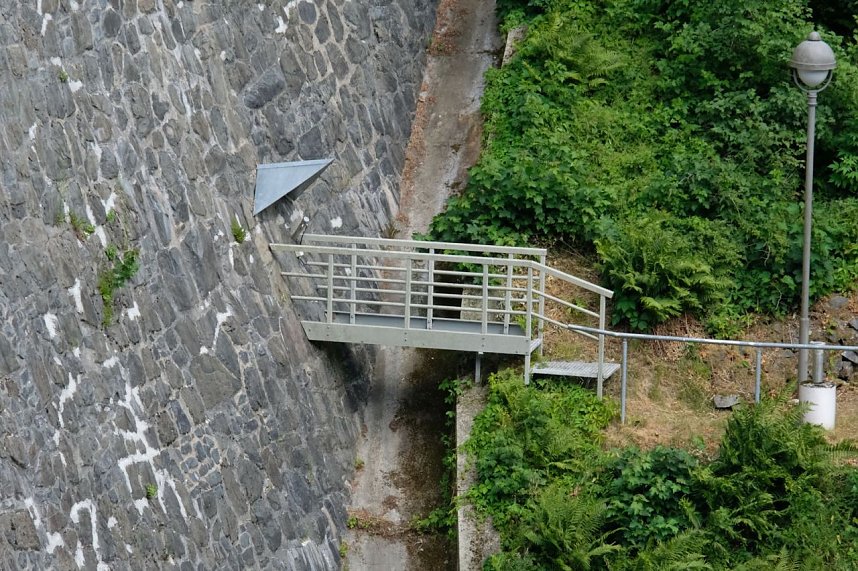 Peter Blei an der Neust&auml;dter Talsperre