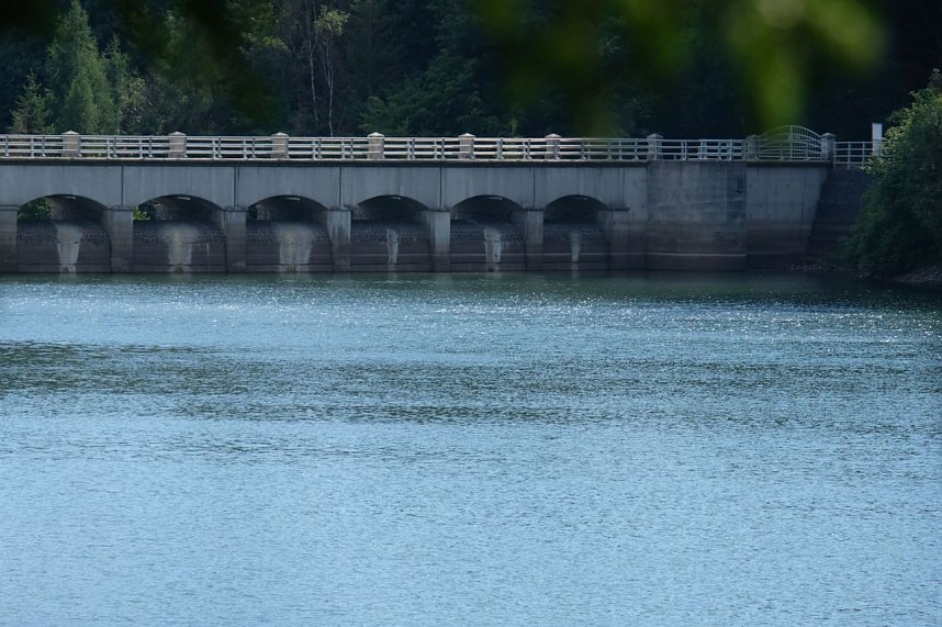 Peter Blei an der Neust&auml;dter Talsperre
