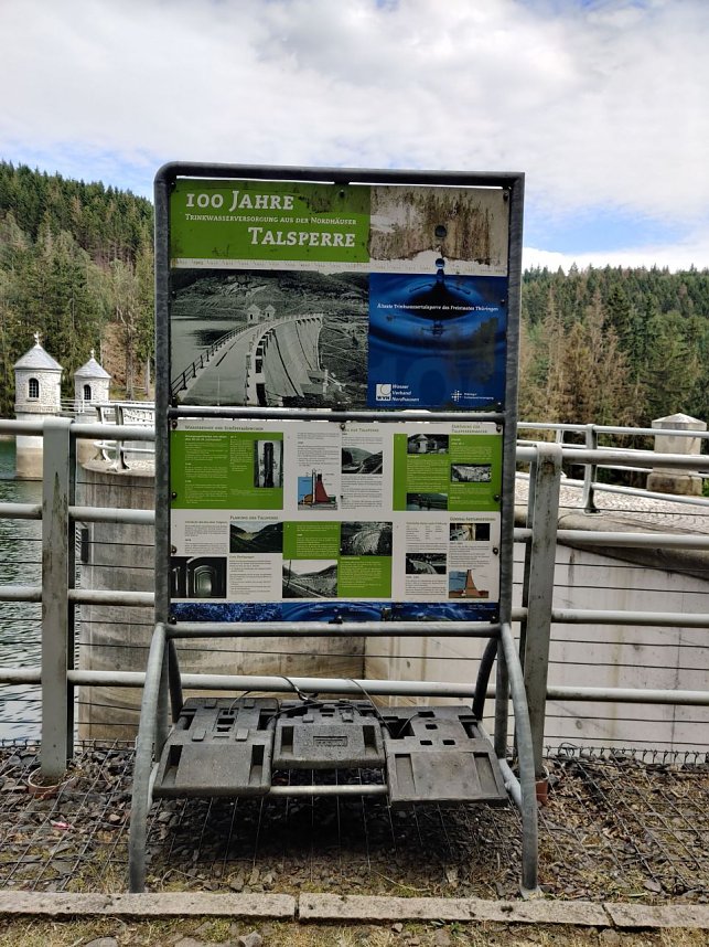 Peter Blei an der Neust&auml;dter Talsperre