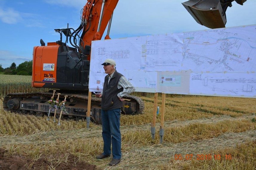 Spatenstich f&uuml;r neue Kl&auml;ranlage