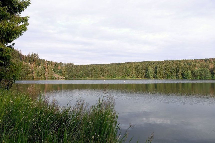 Peter Blei an der Hasselvorsperre