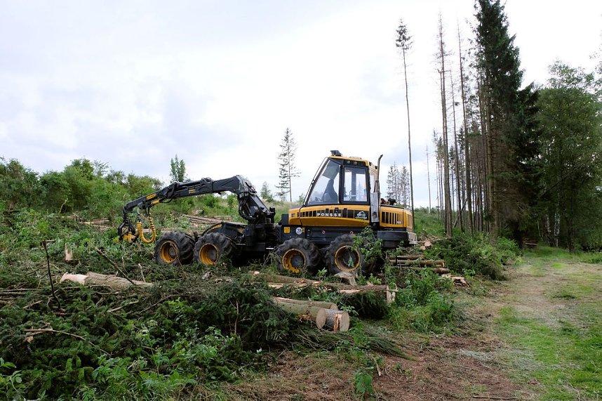 Peter Blei an der Hasselvorsperre