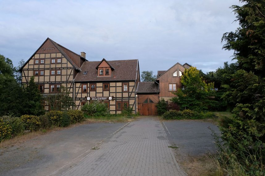 Peter Blei an der Hasselvorsperre