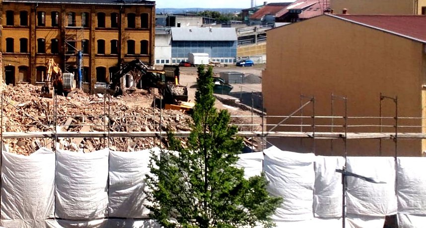 Bahnhofstra&szlig;e im Wandel