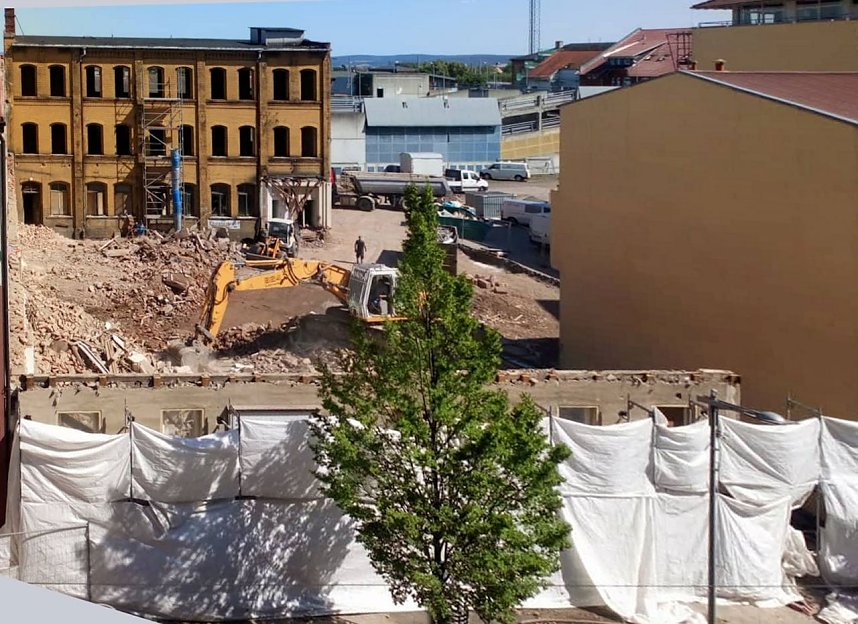 Bahnhofstra&szlig;e im Wandel