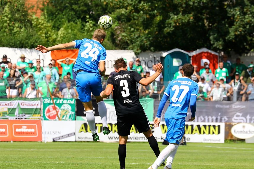 Torloses Unentschieden von Wacker Nordhausen gegen Chemie Leipzig